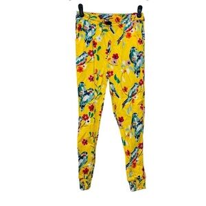 Mini Boden Bird Print Pants